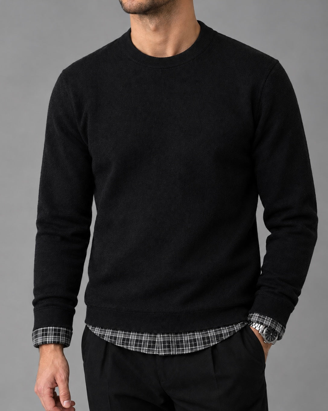 crew neck