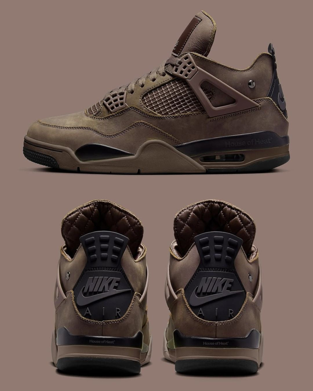 Air Jordan 4 retro (fossil stone )