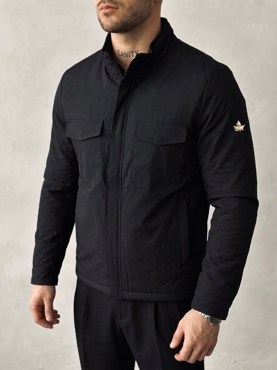 stand collar jacket