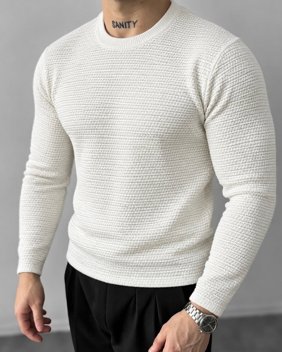 crew neck