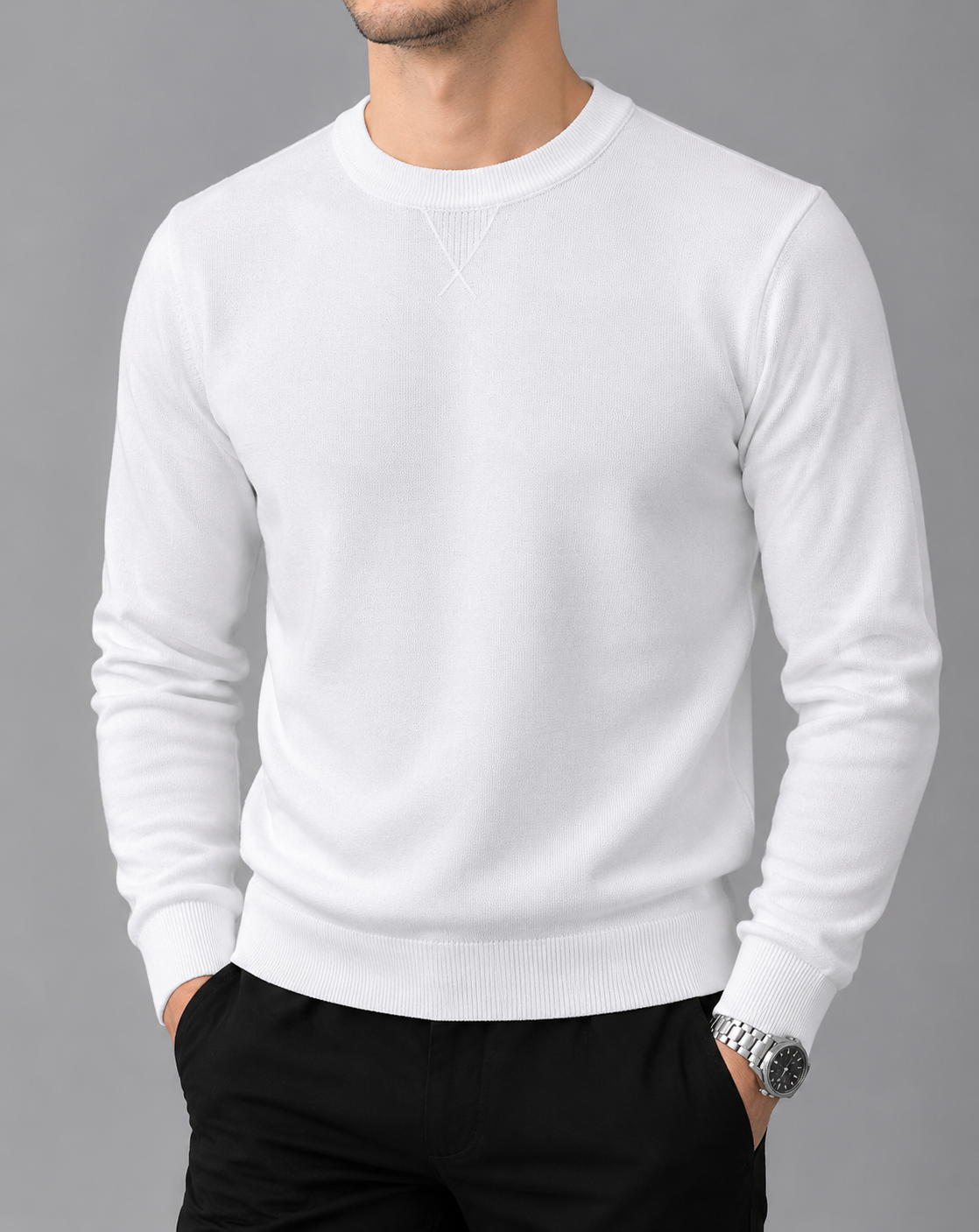 crew neck sweater